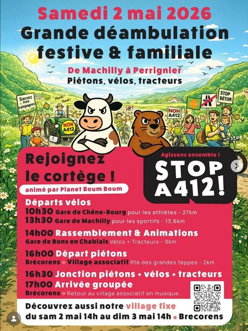 Grande déambulation festive est familiale