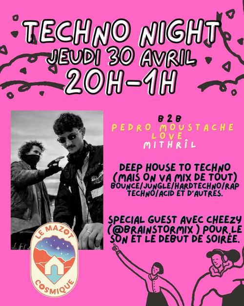 B2B Pedro Moustache Love x Mithrîl Special Guest