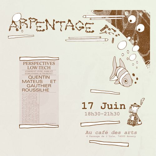 Arpentage - Perspectives Low tech