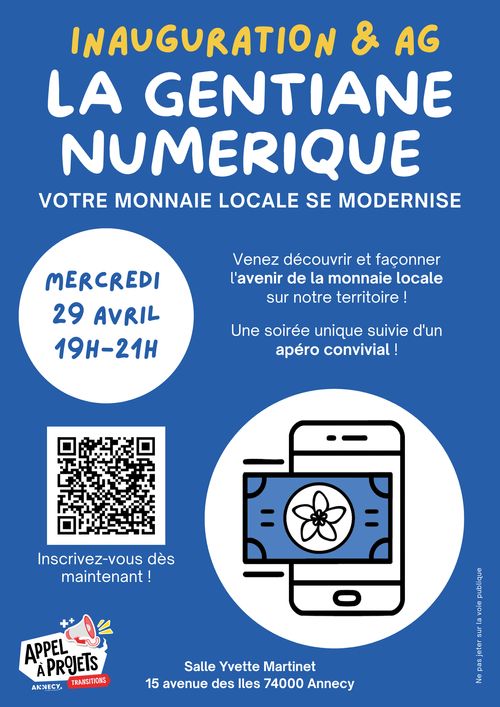 La gentiane numérique - Votre monnaie locale se modernise
